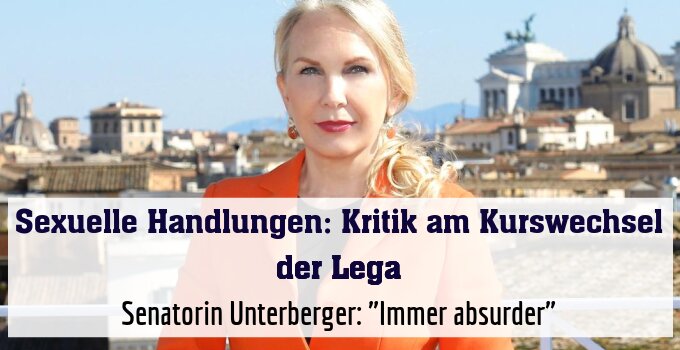 Senatorin Unterberger: "Immer absurder"