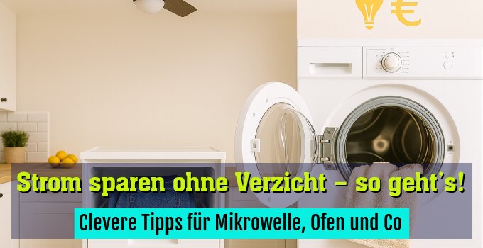 Clevere Tipps für Mikrowelle, Ofen und Co