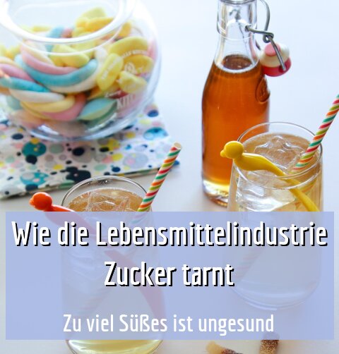 Zu viel Süßes ist ungesund