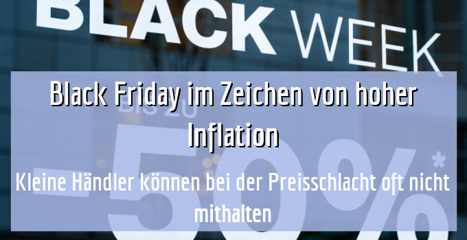 Kleine Händler können bei der Preisschlacht oft nicht mithalten