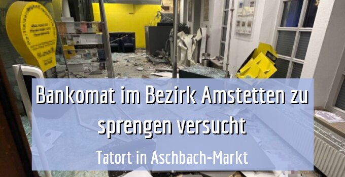 Tatort in Aschbach-Markt