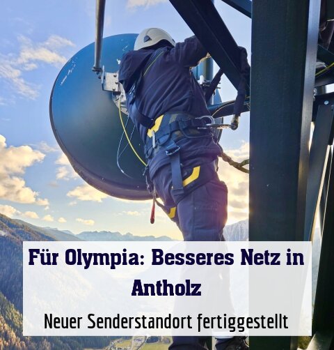 Neuer Senderstandort fertiggestellt