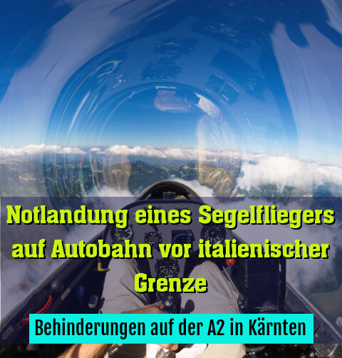 Behinderungen auf der A2 in Kärnten