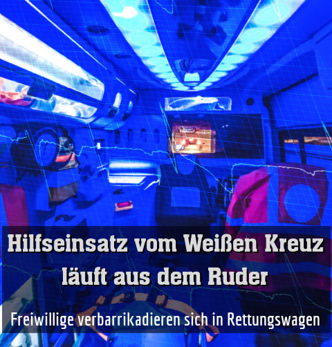 Flucht vor Angreifern