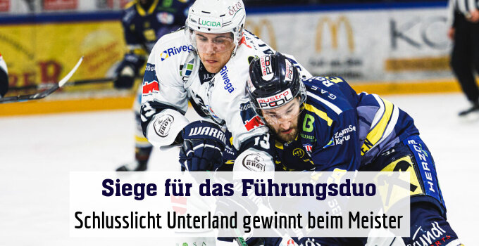 Schlusslicht Unterland gewinnt beim Meister