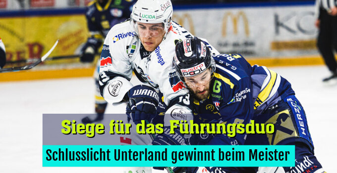 Schlusslicht Unterland gewinnt beim Meister