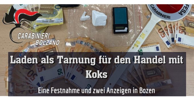 Eine Festnahme und zwei Anzeigen in Bozen