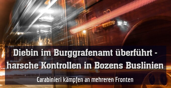 Carabinieri kämpfen an mehreren Fronten