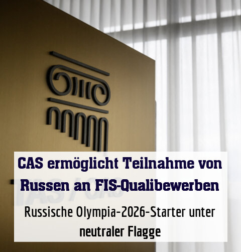 Russische Olympia-2026-Starter unter neutraler Flagge