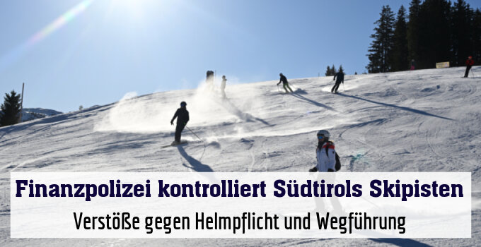 Verstöße gegen Helmpflicht und Wegführung