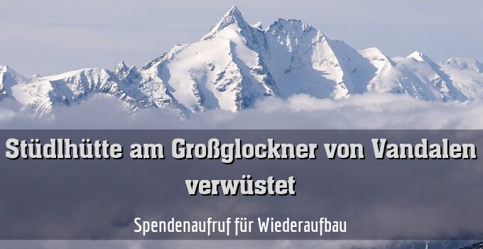 Spendenaufruf für Wiederaufbau