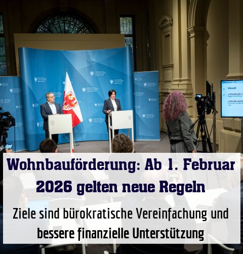 Ziele sind bürokratische Vereinfachung und bessere finanzielle Unterstützung