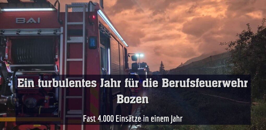 Fast 4.000 Einsätze in einem Jahr