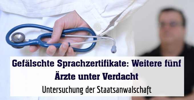 Untersuchung der Staatsanwalschaft