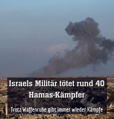 Trotz Waffenruhe gibt immer wieder Kämpfe