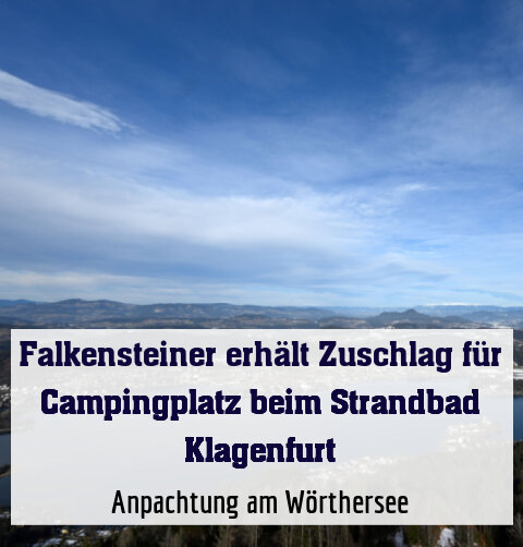 Anpachtung am Wörthersee