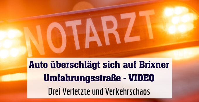 Drei Verletzte und Verkehrschaos