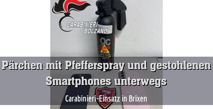 Carabinieri-Einsatz in Brixen