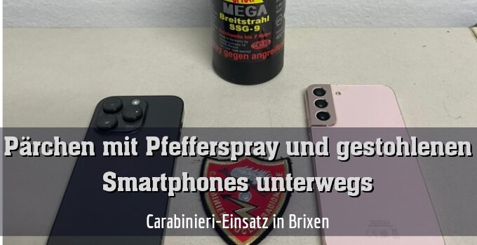 Carabinieri-Einsatz in Brixen