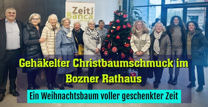 Ein Weihnachtsbaum voller geschenkter Zeit
