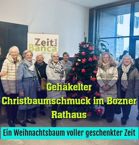 Ein Weihnachtsbaum voller geschenkter Zeit