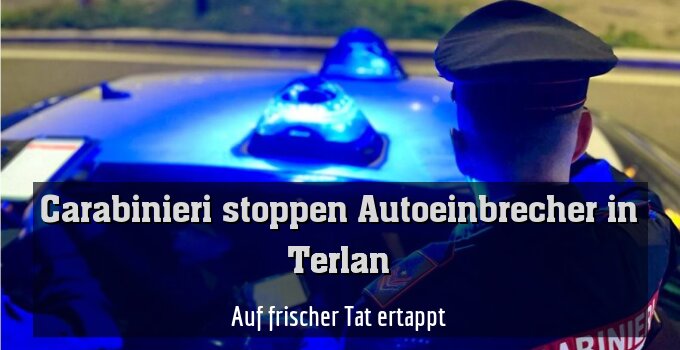 Auf frischer Tat ertappt