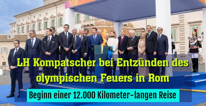 Beginn einer 12.000 Kilometer-langen Reise