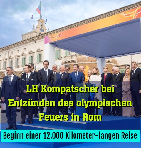 Beginn einer 12.000 Kilometer-langen Reise