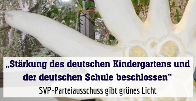 SVP-Parteiausschuss gibt grünes Licht