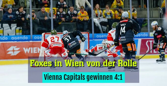 Vienna Capitals gewinnen 4:1
