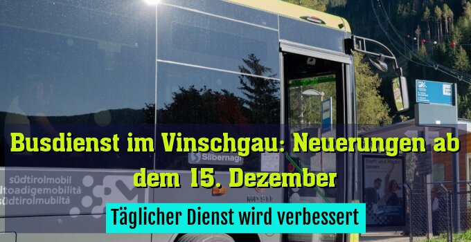 Täglicher Dienst wird verbessert