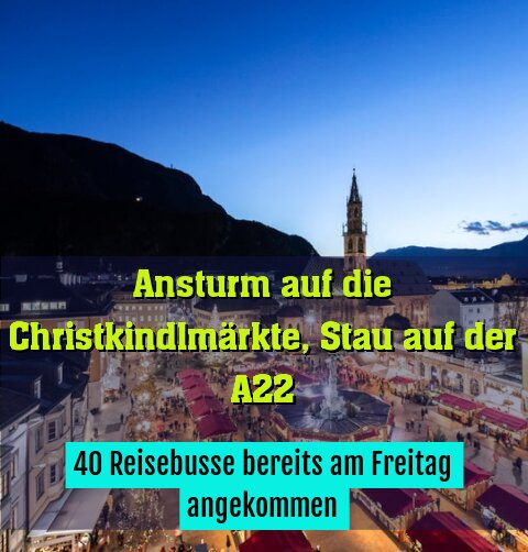 40 Reisebusse bereits am Freitag angekommen