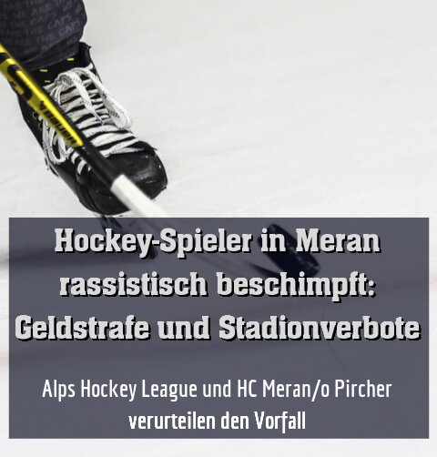Alps Hockey League und HC Meran/o Pircher verurteilen den Vorfall