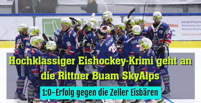 1:0-Erfolg gegen die Zeller Eisbären