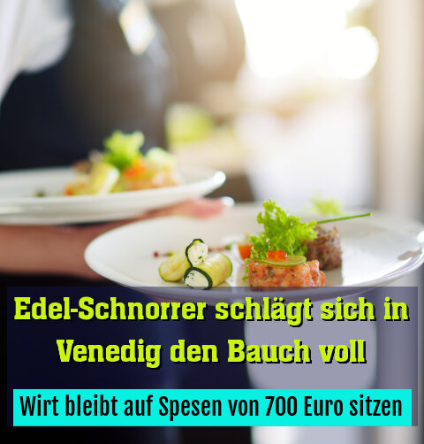 Wirt bleibt auf Spesen von 700 Euro sitzen