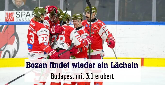 Budapest mit 3:1 erobert