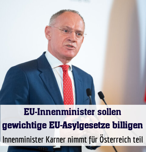 Innenminister Karner nimmt für Österreich teil