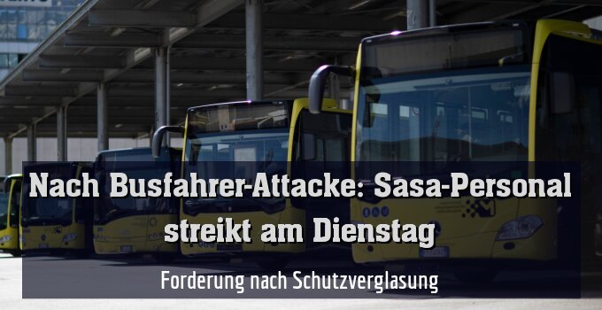 Forderung nach Schutzverglasung