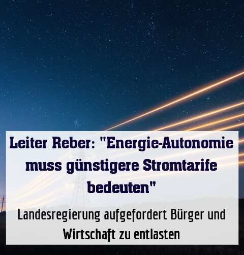 Landesregierung aufgefordert Bürger und Wirtschaft zu entlasten