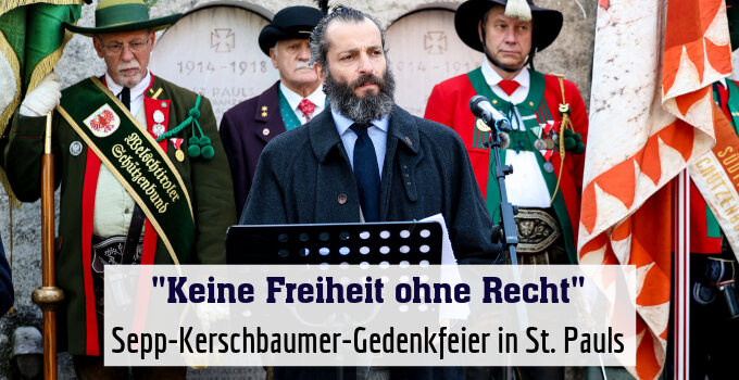 Sepp-Kerschbaumer-Gedenkfeier in St. Pauls