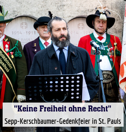 Sepp-Kerschbaumer-Gedenkfeier in St. Pauls