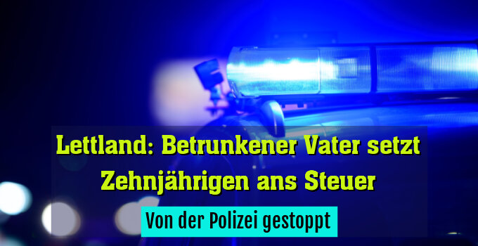 Von der Polizei gestoppt