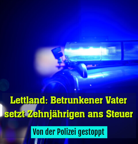 Von der Polizei gestoppt