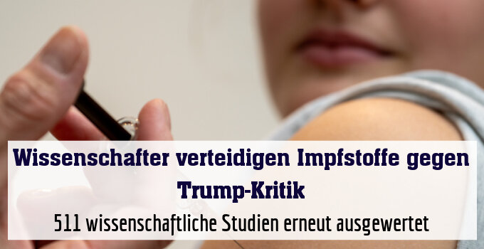 511 wissenschaftliche Studien erneut ausgewertet