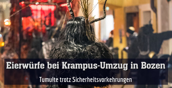 Tumulte trotz Sicherheitsvorkehrungen