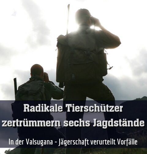 In der Valsugana - Jägerschaft verurteilt Vorfälle