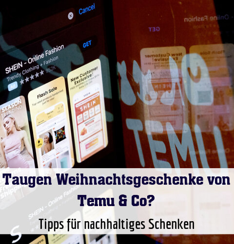 Tipps für nachhaltiges Schenken