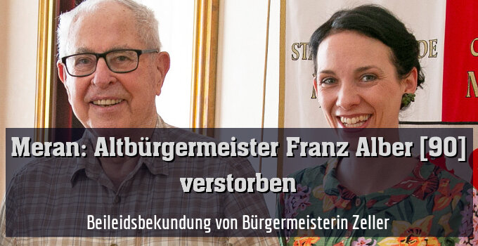Beileidsbekundung von Bürgermeisterin Zeller