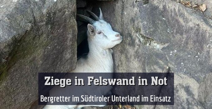 Bergretter im Südtiroler Unterland im Einsatz