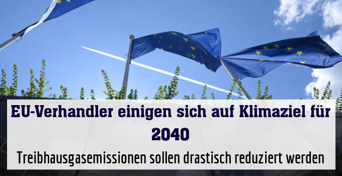 Treibhausgasemissionen sollen drastisch reduziert werden
